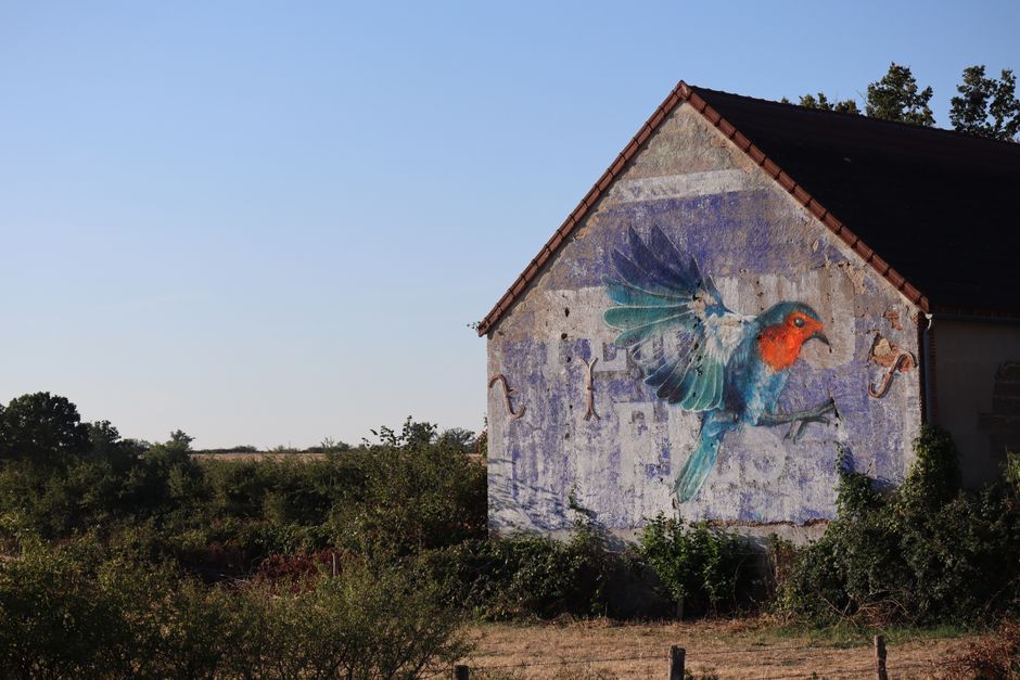 Rustgevend strandlandschap als slaapkamer fotobehang